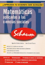 Portada de Matemáticas aplicadas a las Ciencias Sociales Schaum